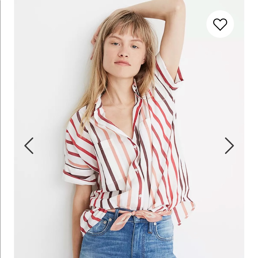 NWT Madewell Courier Shirt